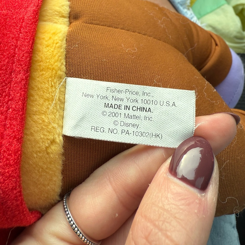 Fall / Halloween Pooh and Piglet Plush - Picture 2 of 3